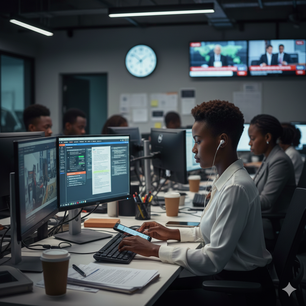 Kenya’s Young Journalists Are Being Re-Skilled for an AI-Powered Media Future.