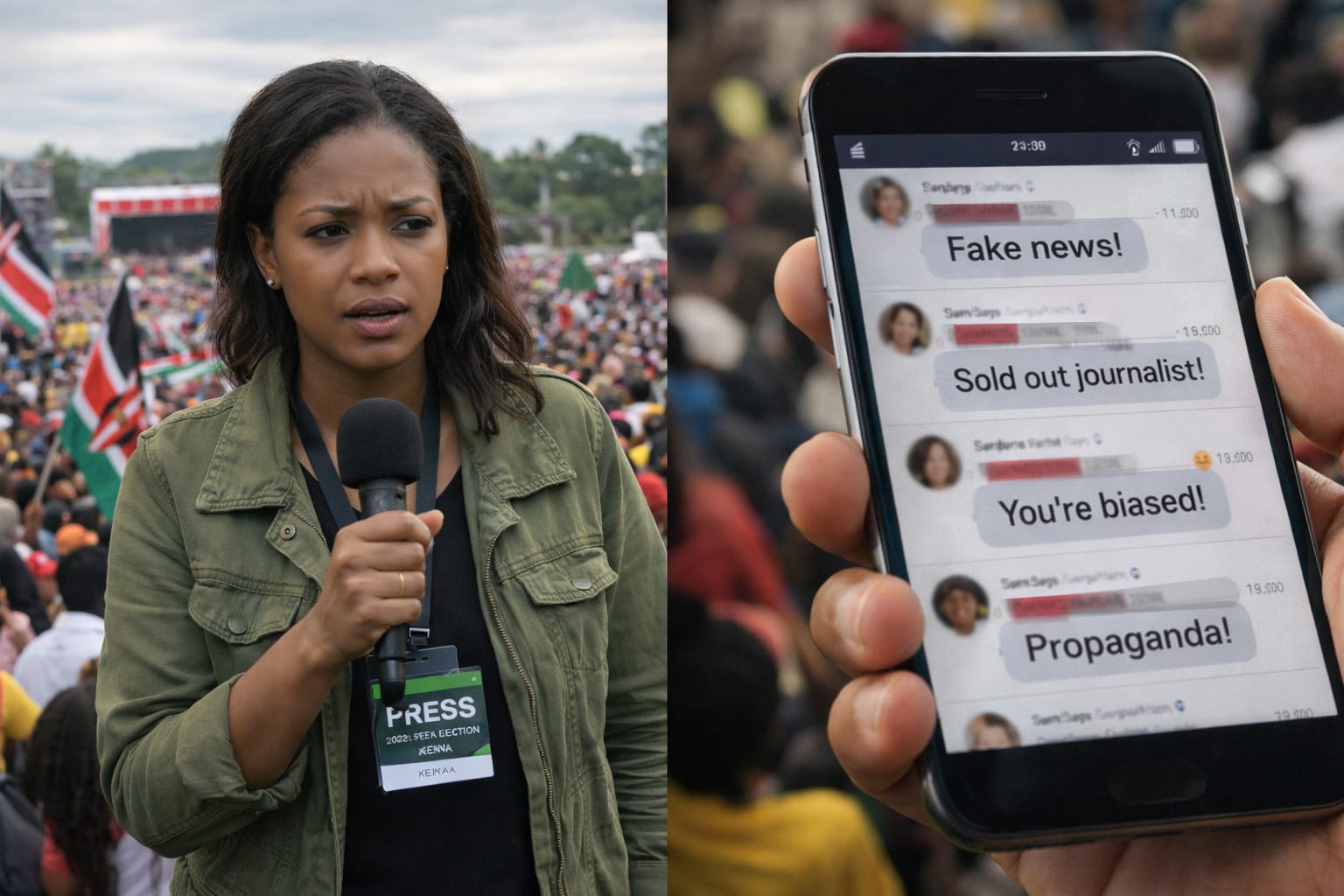 When Elections Turn Hostile, Inside the Online Attacks on Journalists in Kenya